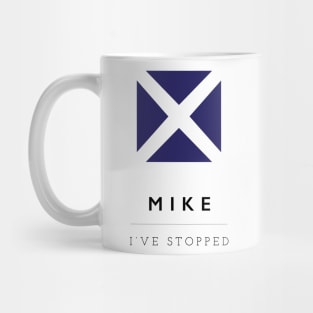 Mike: ICS Flag Semaphore Mug